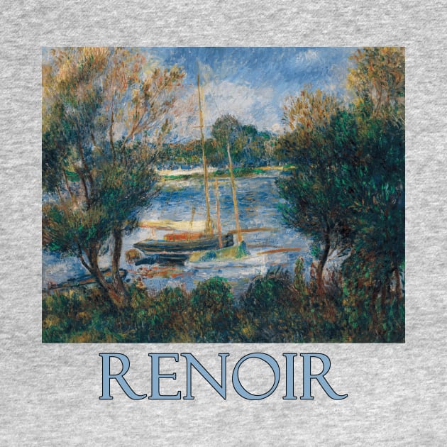 The Seine at Argenteuil by Pierre Auguste Renoir by Naves